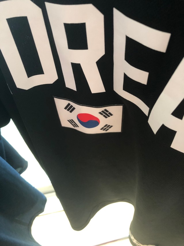 인펄스 농구 한국 대표 웜업 국대티셔츠 블랙