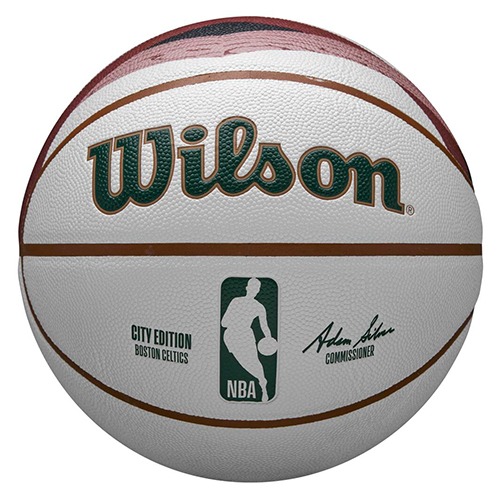 윌슨 NBA 시티 컬렉터 농구공 보스턴 셀틱스 WZ4024102XB7점프몰