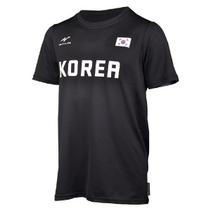 인펄스 농구 한국 대표 웜업 국대티셔츠 블랙점프몰